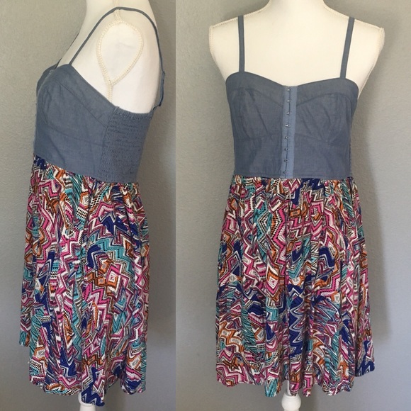 Dresses & Skirts - Denim Top Dress